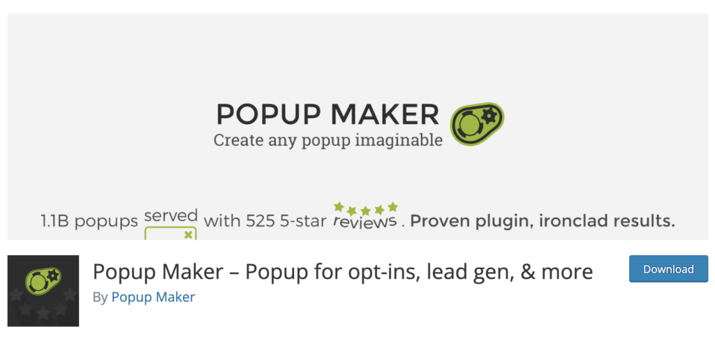 Popup maker