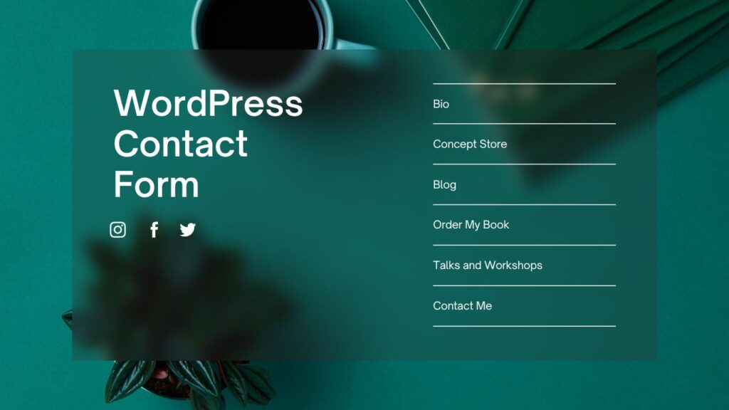 WordPress Contact Form 