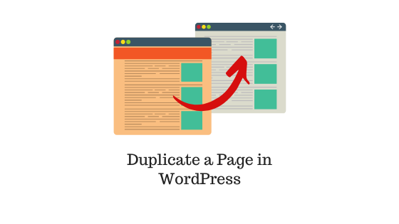 duplicate page in wordpress